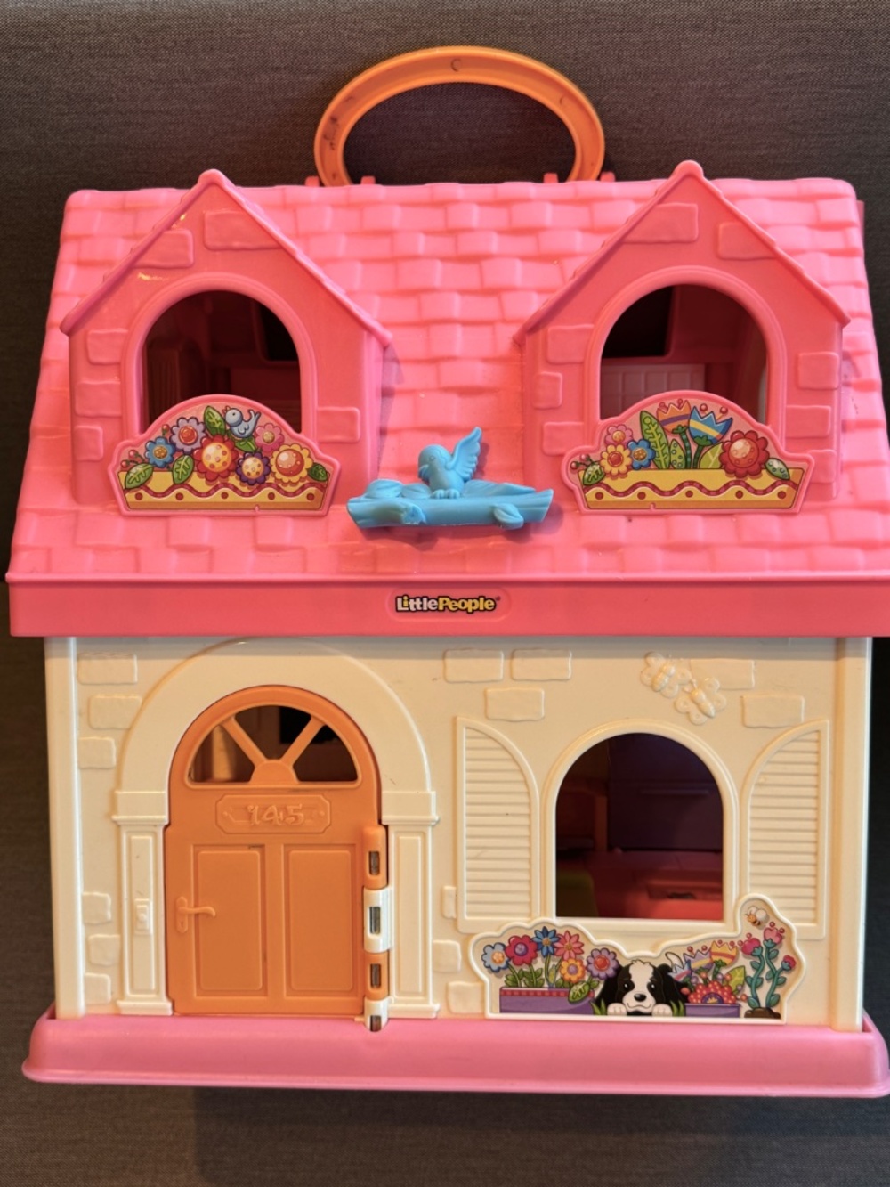 Fisher Price Little People Surprise & Sounds Home Dollhouse Tested Working 2015